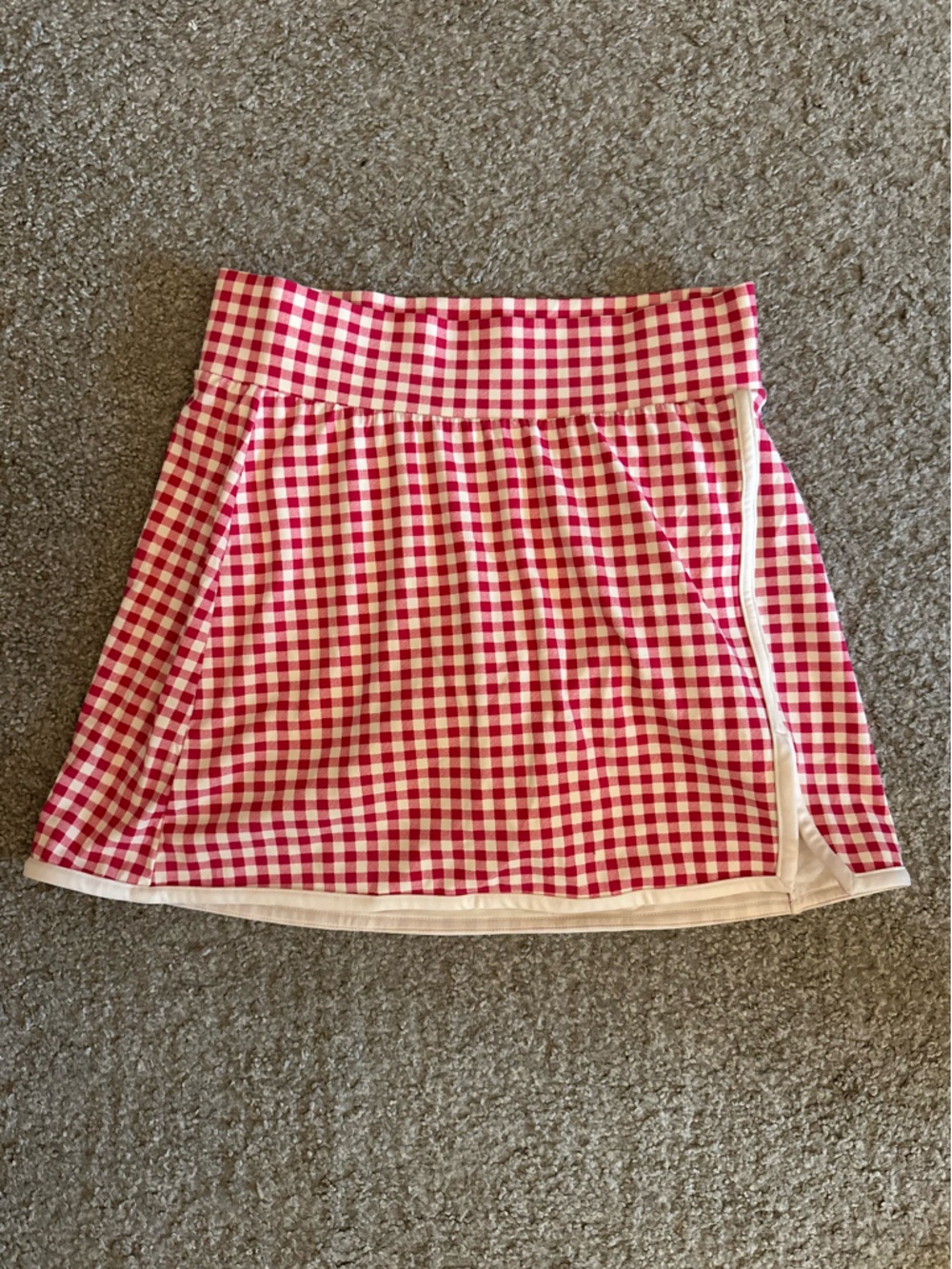 All In Motion Gingham Skort